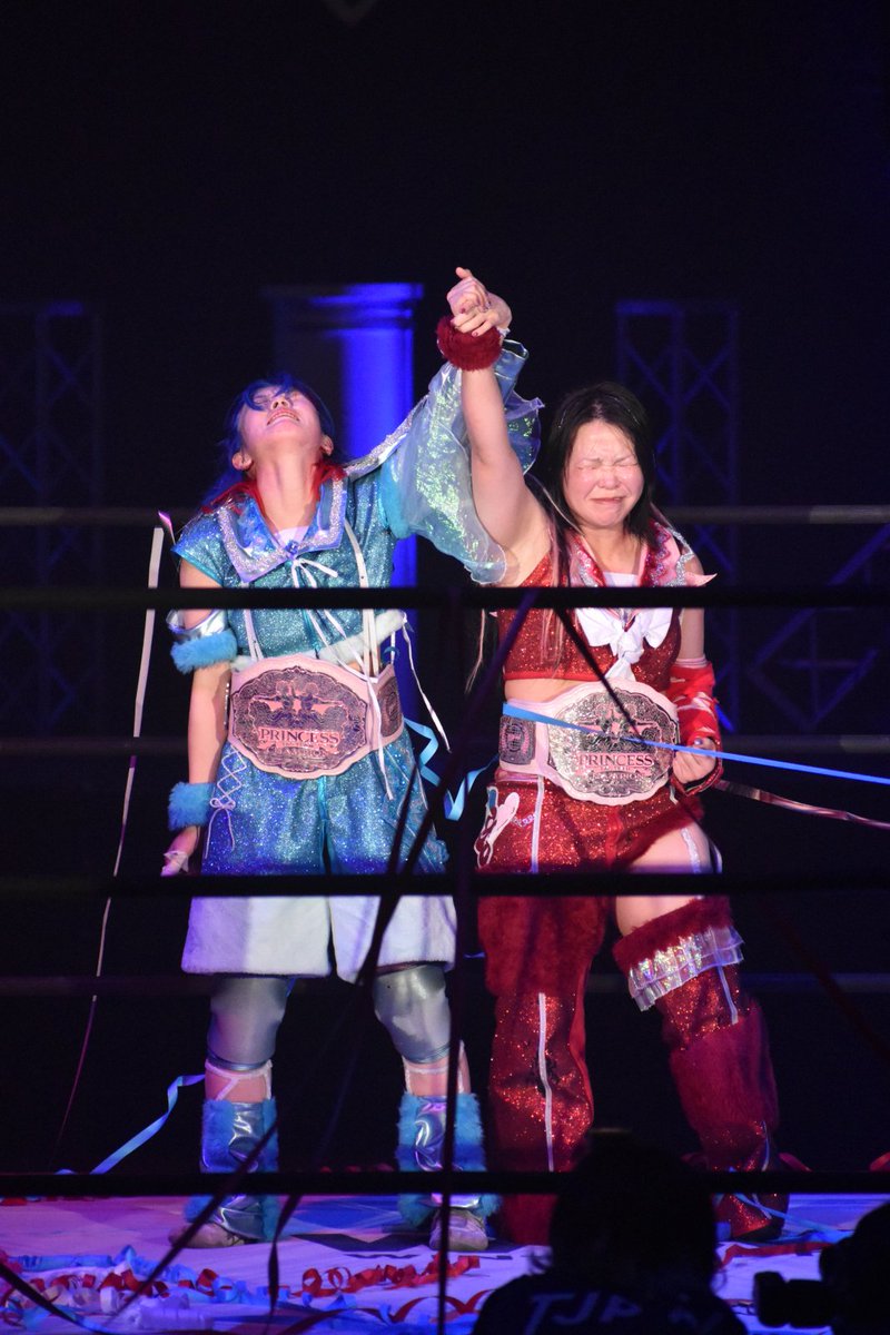 griffonDS's tweet photo. 強く生きること 言葉にして
Burning Love
一人じゃない 顔を上げろ
ね、怖くないでしょ
ここにいるよ

#愛野ユキ
#風城ハル
#春烈プリード
#tjpwWP7

（2026.10.3 東京女子プロレス EBARA WAVE アリーナおおた） https://t.co/4h09f8rOJk