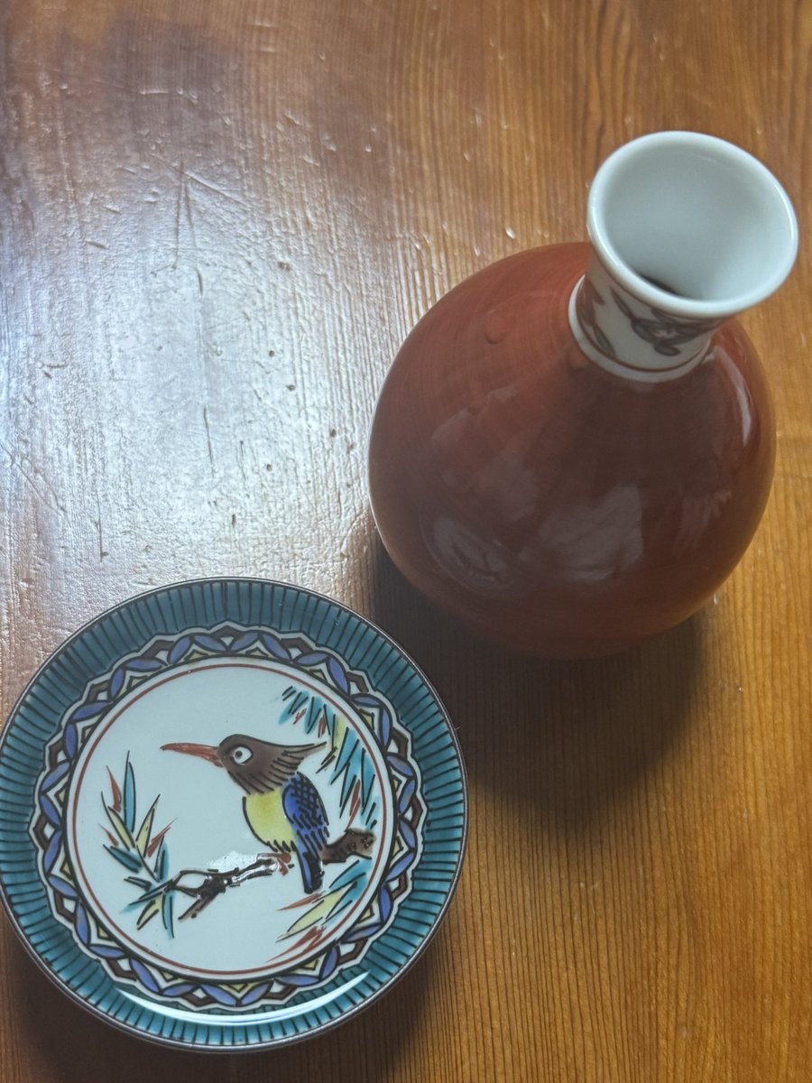 umi_botaninko's tweet photo. 父さんが熱燗飲むために購入した盃がめっちゃ可愛い♡でも誰？ https://t.co/FzhW96T3zX