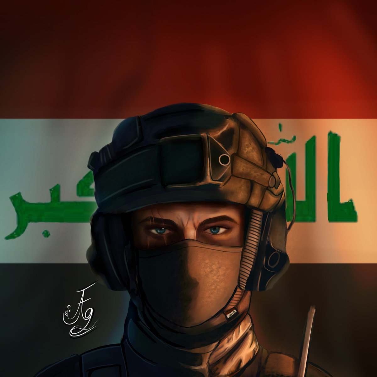 0ag_7's tweet photo. 10/3
«رسمة بمناسبة اليوم الوطني العراقي 🇮🇶» 

واللهم احفظ العراق واهله وارنا في بلادنا كل خير وابعد عنا كل سوء وبلاء. https://t.co/UalfjRC9T9