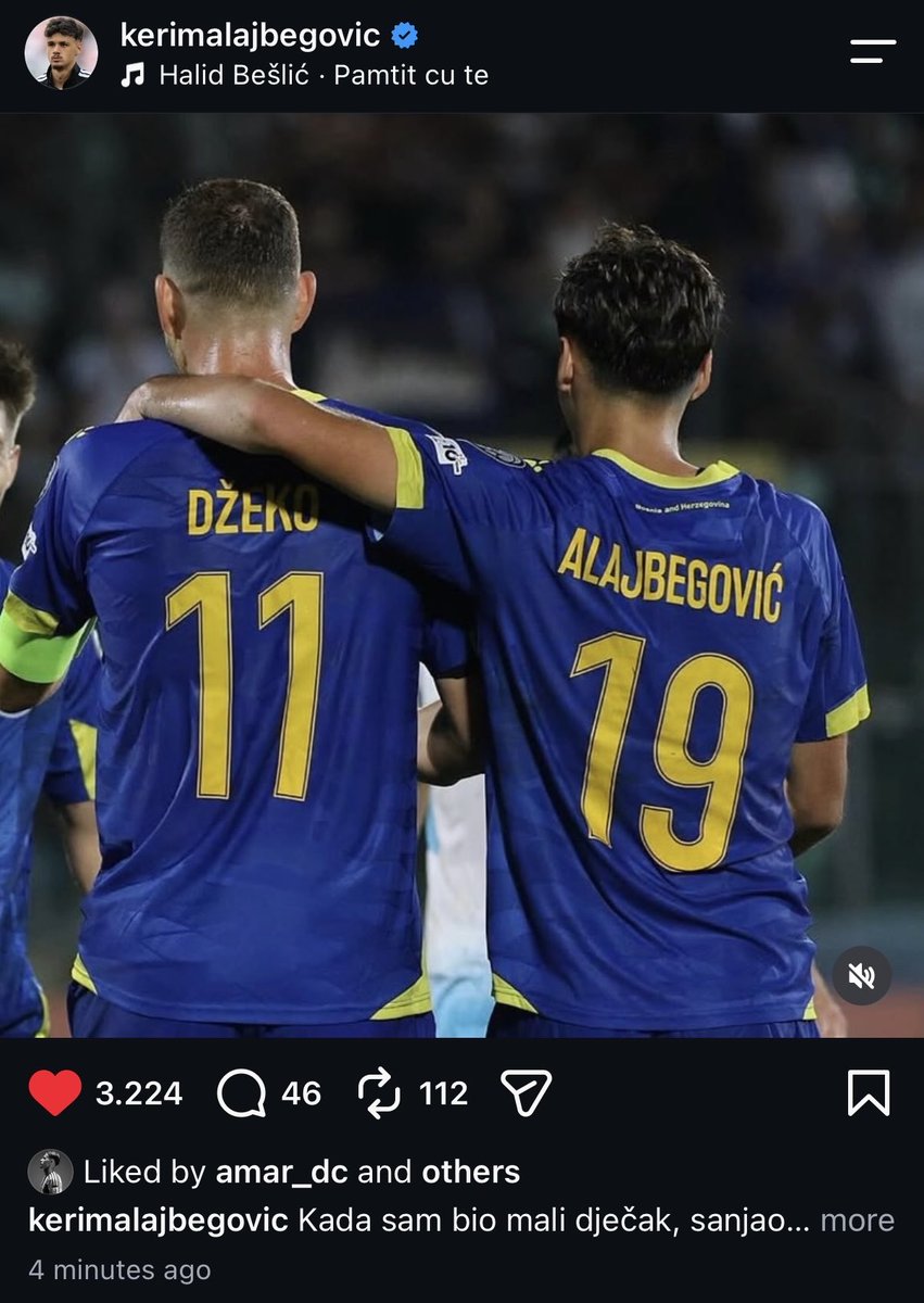 simply_leclerc's tweet photo. dedić managing to like alajbegović’s post before me 🫣 https://t.co/wUuncGOyH1