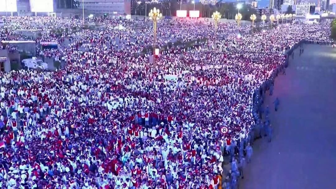 antenehhabte27's tweet photo. Thousands gathered in Addis Ababa this morning to mark the annual #Irreecha festival, showcasing rich Oromo culture, gratitude, and community unity. Best wishes to all celebrating a peaceful and memorable Irreecha.
#Irreecha #Ethiopia #HoraFinfinnee https://t.co/6w1o1Ongyc