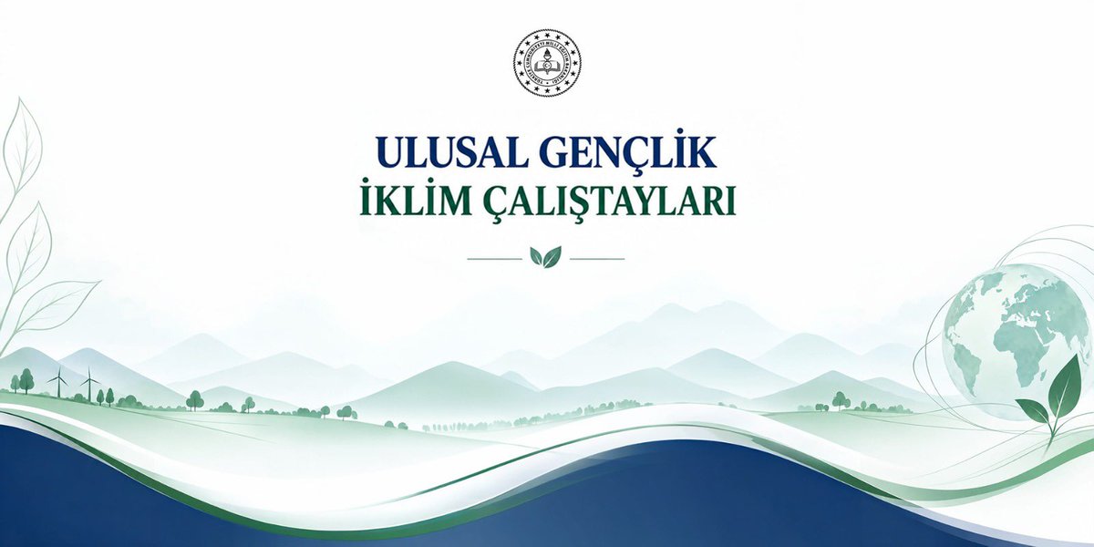 tcmeb's tweet photo. 🇹🇷 Türkiye’nin Ev Sahipliğindeki “COP31” Kapsamında 30 İlde “Gençlik İklim Çalıştayı” Düzenlenecek ♻️

📌 Gençlerin iklim değişikliği ve sürdürülebilir kalkınma konularındaki farkındalıklarının artırılması ve iklim politikalarına ilişkin görüş ve önerilerinin ortaya konulması amacıyla otuz ilde “Gençlik İklim Çalıştayı” düzenlenecek.

📌 Çalıştaylarla, öğrencilerin yaşadığı çevredeki iklim ve çevre sorunlarını bilimsel veriler ışığında değerlendirmeleri, sorunların nedenlerini analiz etmeleri ve uygulanabilir çözüm önerileri geliştirmeleri hedefleniyor.

📌 Çalışmalar; ���İklim Değişikliği ve Küresel İklim Politikaları”, “Enerji Dönüşümü ve Yenilenebilir Enerji Kaynakları”, “İklim Finansmanı ve Yeşil Ekonomi”, “İklim Değişikliğine Uyum ve Dayanıklı Topluluklar”, “Doğa Temelli Çözümler ve Biyoçeşitlilik”, “Sürdürülebilir Şehirler ve Yerel İklim Eylemi”, “Döngüsel Ekonomi ve Atık Yönetimi”, “Tarım, Gıda Sistemleri ve İklim Değişikliği”, “Su Ekosistemleri ve İklim Riskleri” ile “Turizm, Kültürel Miras ve İklim Değişikliği” olmak üzere on tematik başlıkta yürütülecek.

���🏻 https://t.co/7jukZBzpfY