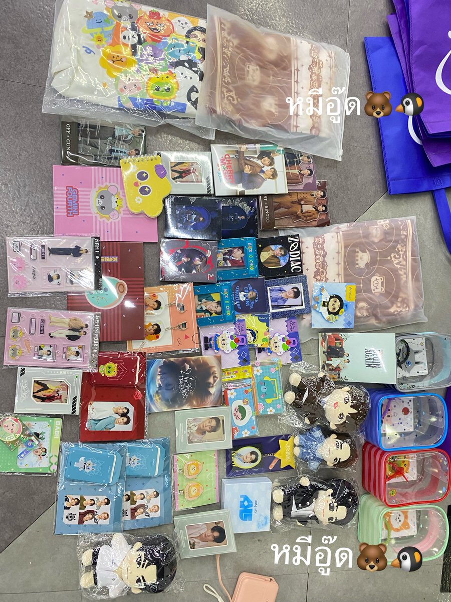 penchan_JG's tweet photo. WTS ของจาก Lucky bag 📢📢📢
นัดรับได้วันนี้กับวันที่5 ได้จะดีมากๆค่ะ 

ค่าส่ง 50  สนใจทักdmค่าาา

#GMMTVFANIVAIHappyfamily2026
#ตลาดนัดGMM https://t.co/b7viVEqAfB