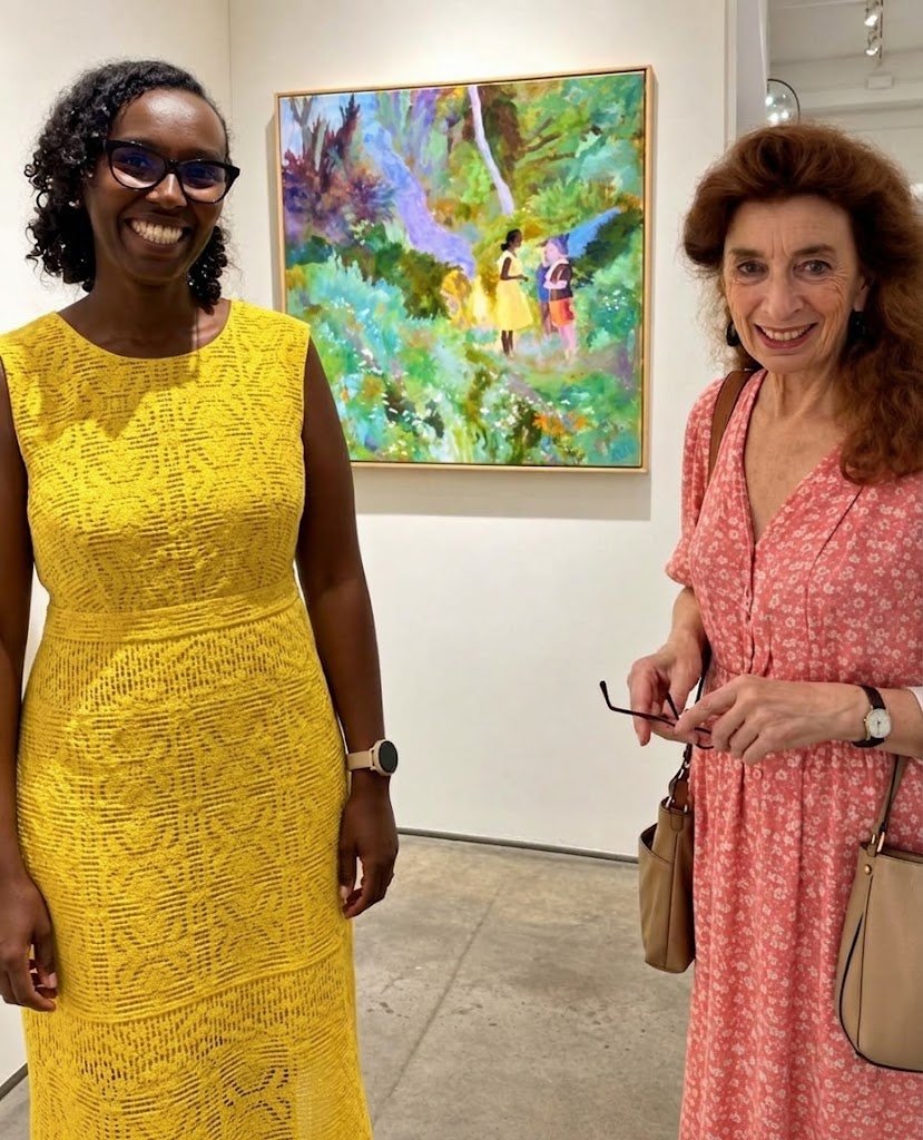 AcervoCharts's tweet photo. Mulher convida a vizinha para sua exposição e pede que ela use um vestido amarelo.

Ao chegar, ela descobre que era personagem de um dos quadros. https://t.co/HIqhjtbWv9