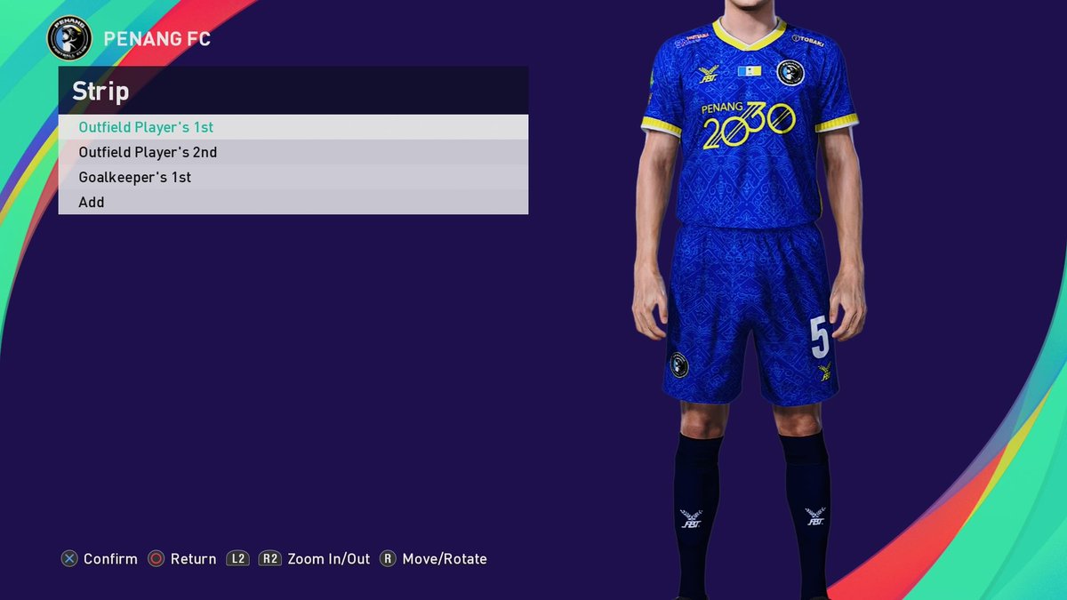 ShahrulRuzaini's tweet photo. PATCH LIGA MALAYSIA GENESIS
PES 21 SEASON 26/27 V1
By CL Esport Studio Official
- Patch PES21 S26/27 V1 PS4/PS5) by CL Esport Studio Official
WHAT NEXT ON NEW Update V1???
PENANG FC HOME KIT 26/27
https://t.co/HhLQVd7BML
#penangfc #HariaPenangHaria #msl https://t.co/NXsRv9F7kF
