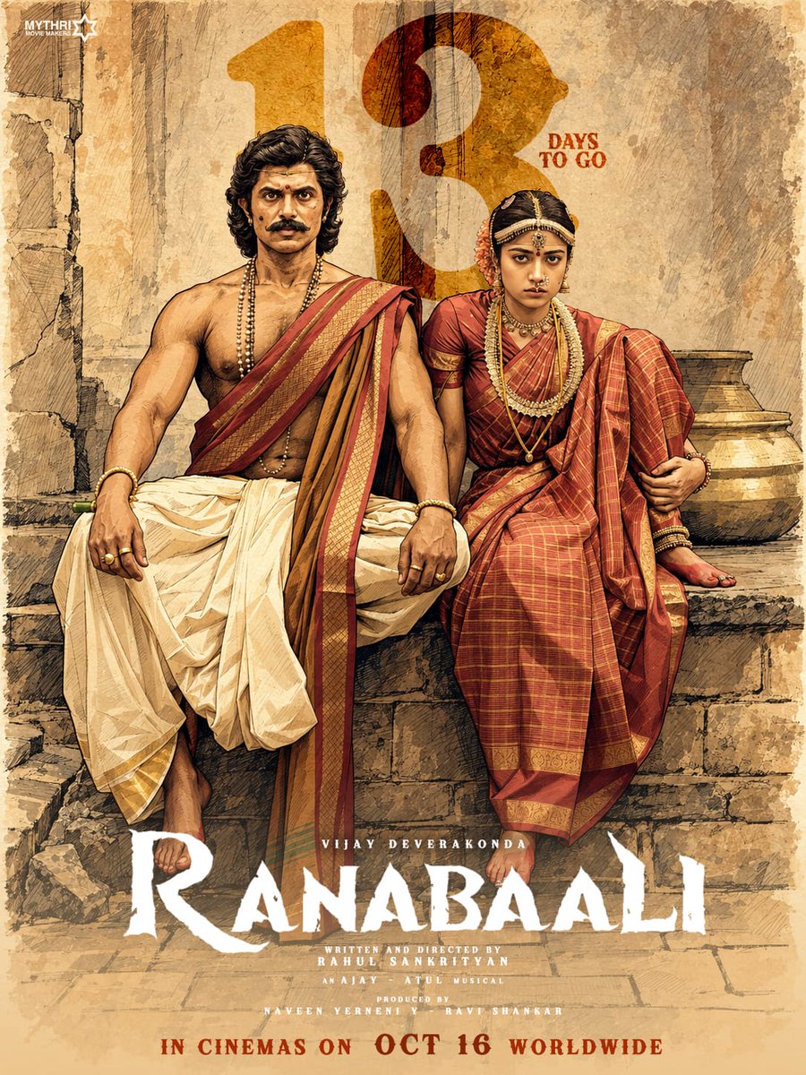 BadvalD3656's tweet photo. 13 days to go #Ranabaali https://t.co/oizkaIGmbI