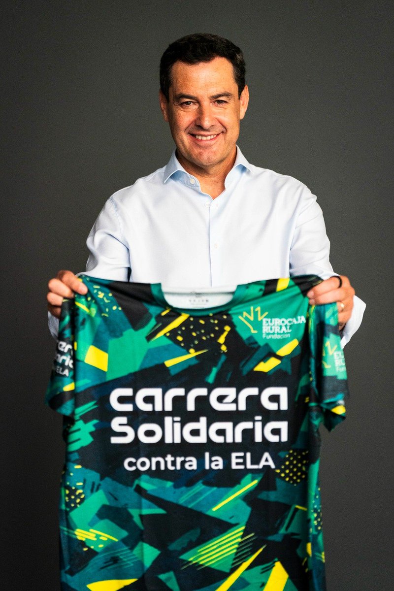 JuanMa_Moreno's tweet photo. ¡Cada paso cuenta!

Mañana se celebra la Carrera Solidaria contra la ELA en Toledo. Toda la recaudación se destinará a apoyar a pacientes que padecen la enfermedad y a sus familias, a través de entidades benéficas como @ELA_ANDALUCIA.

Nuestro apoyo, nuestro compromiso y nuestra solidaridad.

#CarreraSolidariaFundaciónECR