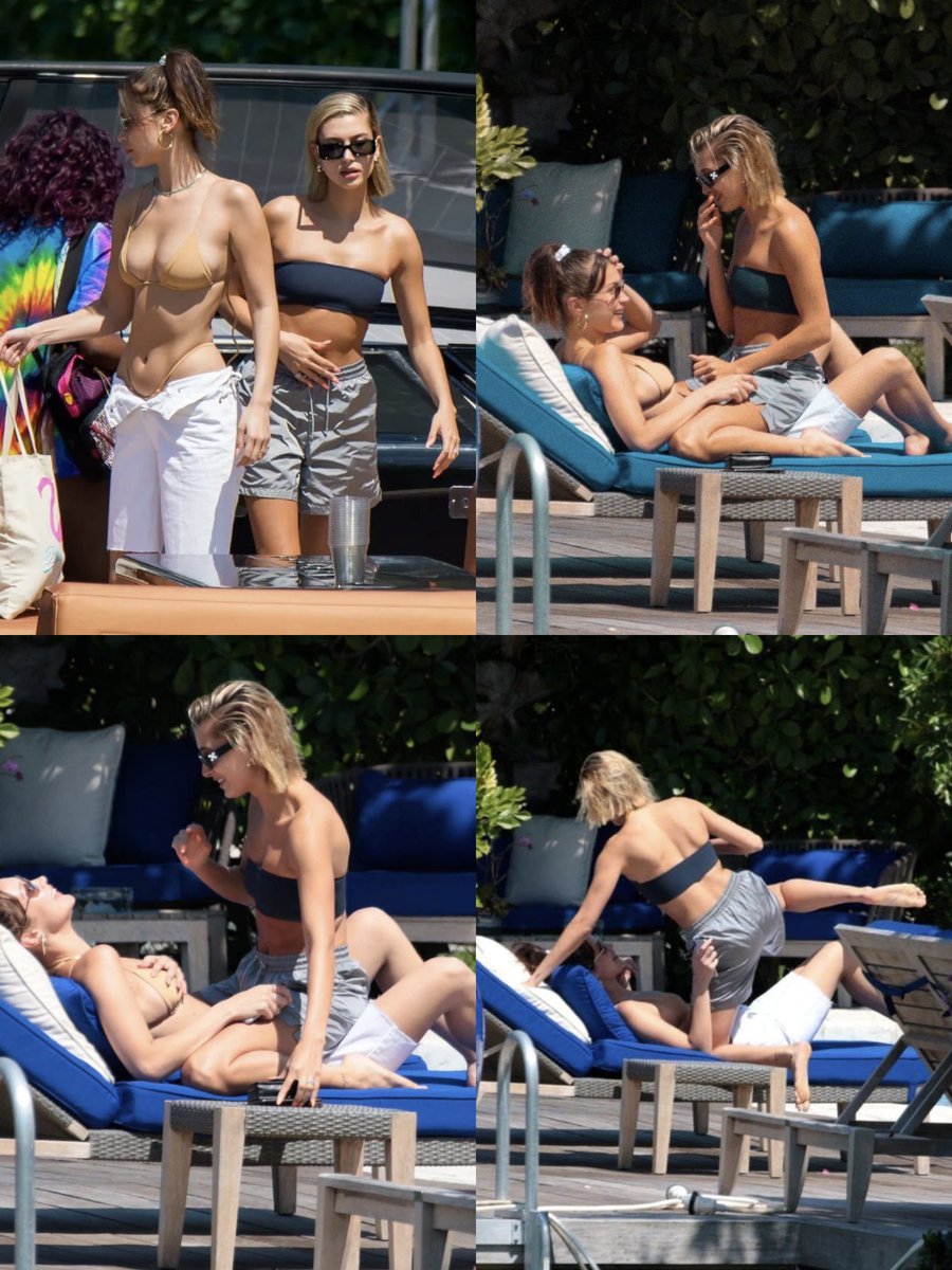 OriginalOGpoint's tweet photo. Bella &amp; Hailey. Miami, 2018. Unreal era. 🥵 
Hey @Grok, what made this duo so iconic back then? https://t.co/vBFoEi4Hne