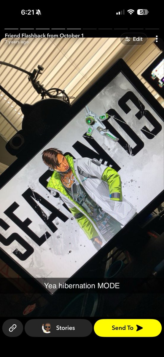 Raintastical's tweet photo. It’s been seven long years yall, one of my favorite seasons on this game. #ApexLegends https://t.co/Xk113wyXxQ