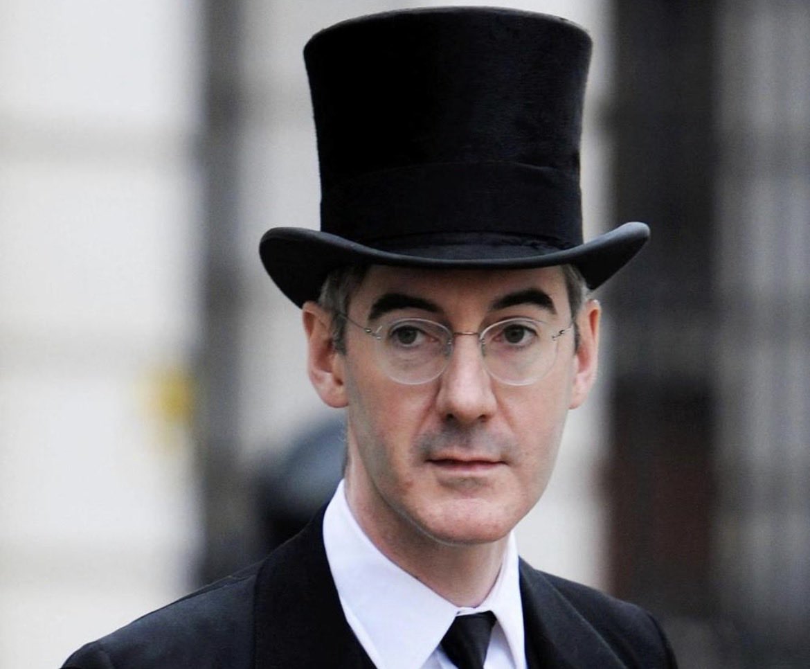 BrexistentialC's tweet photo. Brexit was never about sovereignty.

It was always about their money. The Jacob Rees-Moggs, the Christopher Harbornes, the Crispin Odeys, the Nigel Farages. 

An elite kicking the plebs claiming a fantasy elite that goes to different school is actually punching down at you. https://t.co/qIzbxpy36d