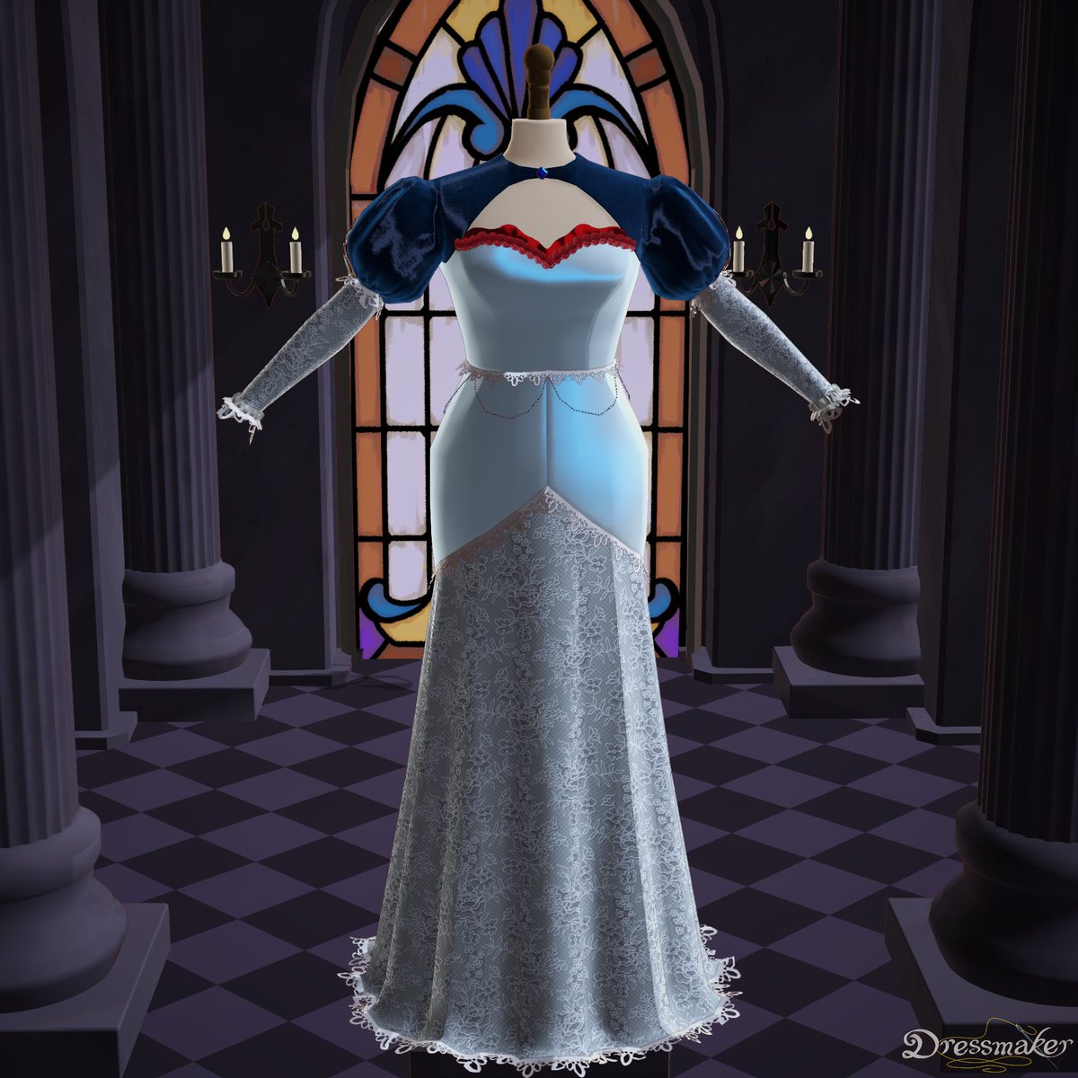 Schneezburger's tweet photo. RWBY inspired dresses in Dressmaker https://t.co/3eNn6qv8DO