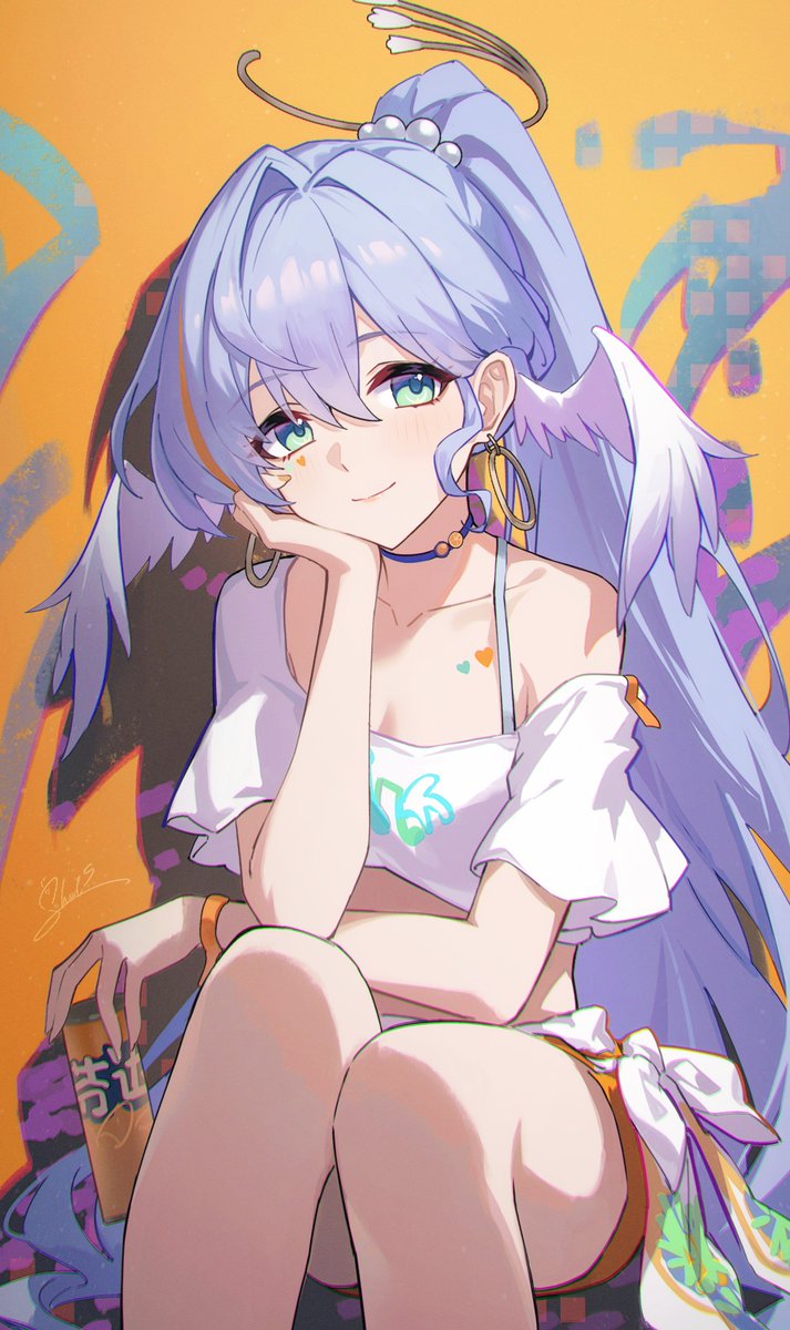 SL_shali's tweet photo. 知更鳥コラボ
#100日チャレンジ #robin #HonkaiStarRail https://t.co/xqDwvkHbnW