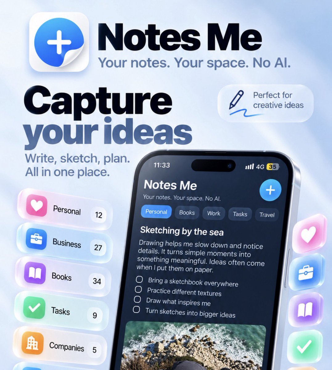 AppleBloggerUX's tweet photo. Notes Me app for yours notes: https://t.co/k5ciJczPw5 https://t.co/WQPmI2I0E3