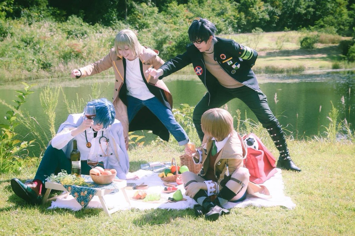 kiyu_1221's tweet photo. #cos mhyk 
遠征で南の国行ってきました！天気に恵まれてめちゃくちゃ楽しい2日間でした✨面白メンバー、螢さんカメラありがとうございました💕4枚目は酔っ払い
#1002南の国 https://t.co/dX0Z6kKOXv