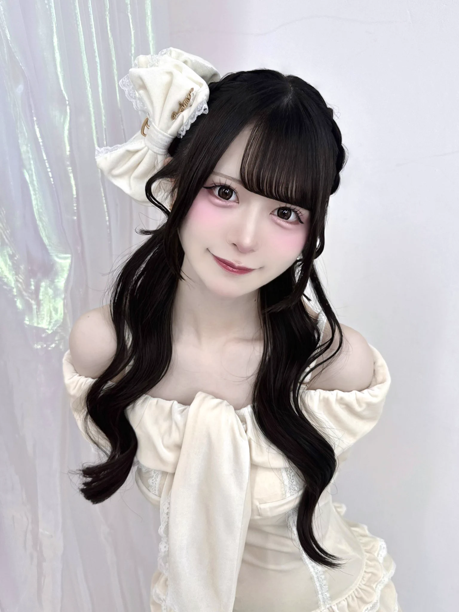 🐾⭐︎ в X: „このリボンクリップの付け方かわいい🤍♩ ベースはくるみ