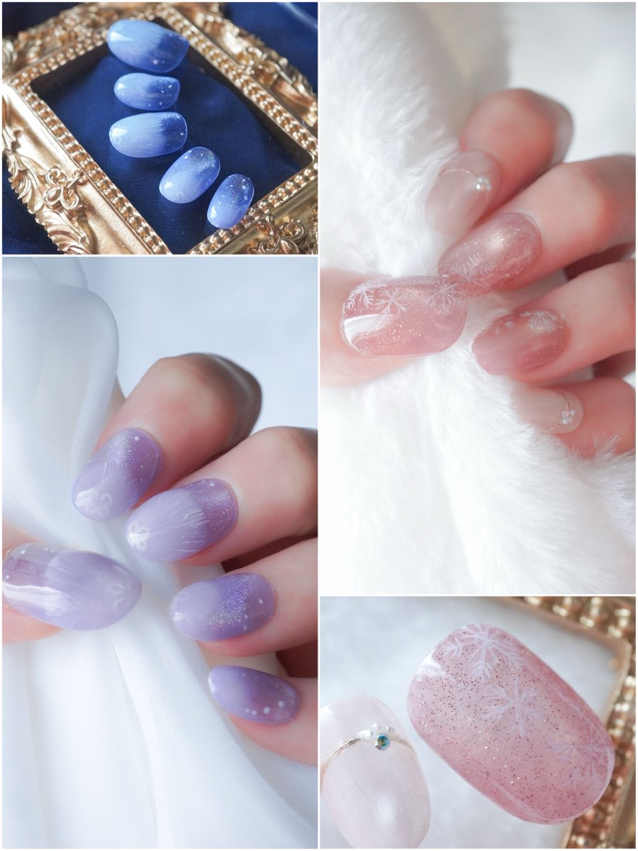 MarchenCat's tweet photo. ■10/4 21:00 minne■ネイルチップ販売
会員様優先です。
↓
■雪マグネットネイル 20枚
■クラゲマグネットネイル 20枚
手描きアートになります。
クラゲは少しデザインを変えています🙏🏻
枚数が減らして少し値段を下げました。
よろしくお願いいたします✨ https://t.co/TsxA2nE5us