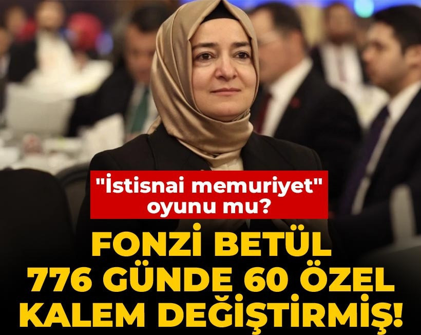 halktvcomtr's tweet photo. Fatma Betül Sayan Kaya'dan bir skandal daha! 

60 özel kalem değiştirdi: İstisnai memuriyet oyunu mu?

https://t.co/mQzfZawNiy https://t.co/nMK0ckiOgz