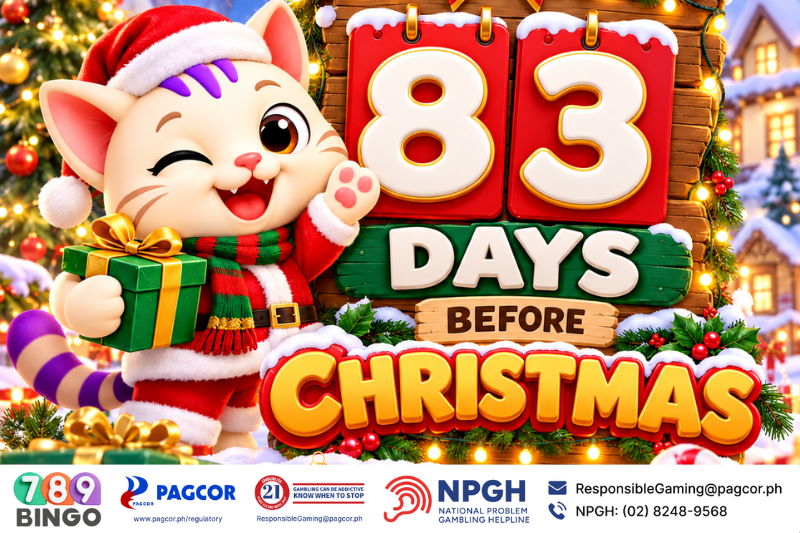 ph789bingo's tweet photo. 🎄 83 DAYS TO GO! 🎁✨

The Christmas countdown continues! 🎅🐱 Ready na ba for the holiday season?

#789Bingo #holidays #83daystogo https://t.co/tVmi7ISZWt
