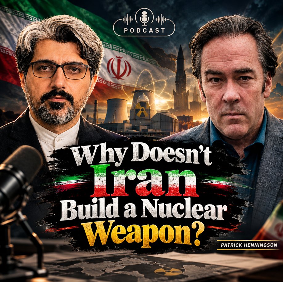 foadebate's tweet photo. 🎧In my latest podcast episode, I sat down with Patrick Henningsen (@21WIRE), journalist and geopolitical analyst, to ask whether #Iran moving toward a #nuclear_weapon would make things worse or finally break the cycle of threats and sanctions. https://t.co/BiqcsTj2kl
@foadebate https://t.co/oPi5x4cLFJ