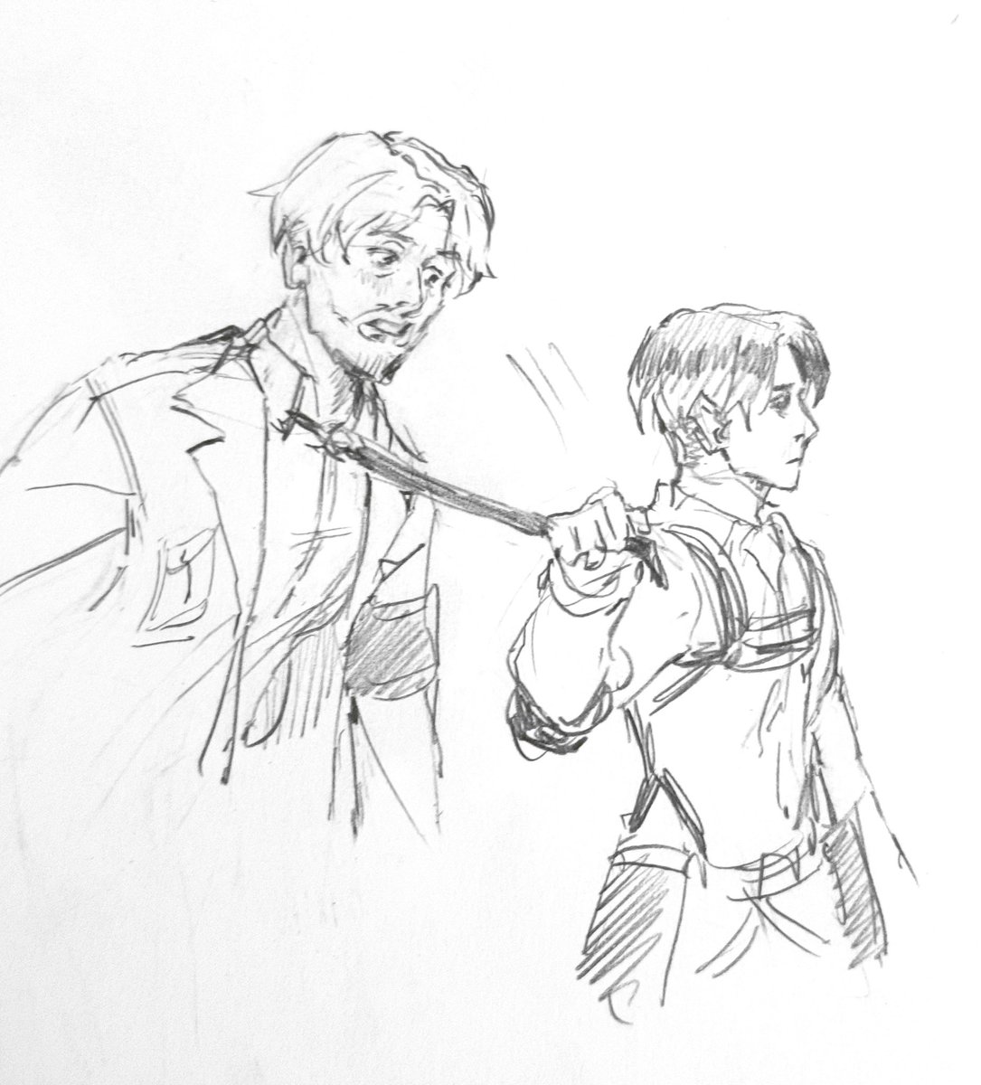 _nocyanide's tweet photo. Realized I didn’t post much of my zevi slop on here #aot https://t.co/tJSu6sDogf