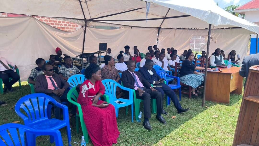 wellsofhope's tweet photo. Happening Now: The dedication service for senior four and six at Hope High School. Wishing them success in their exams. https://t.co/ZJwT54QtaT