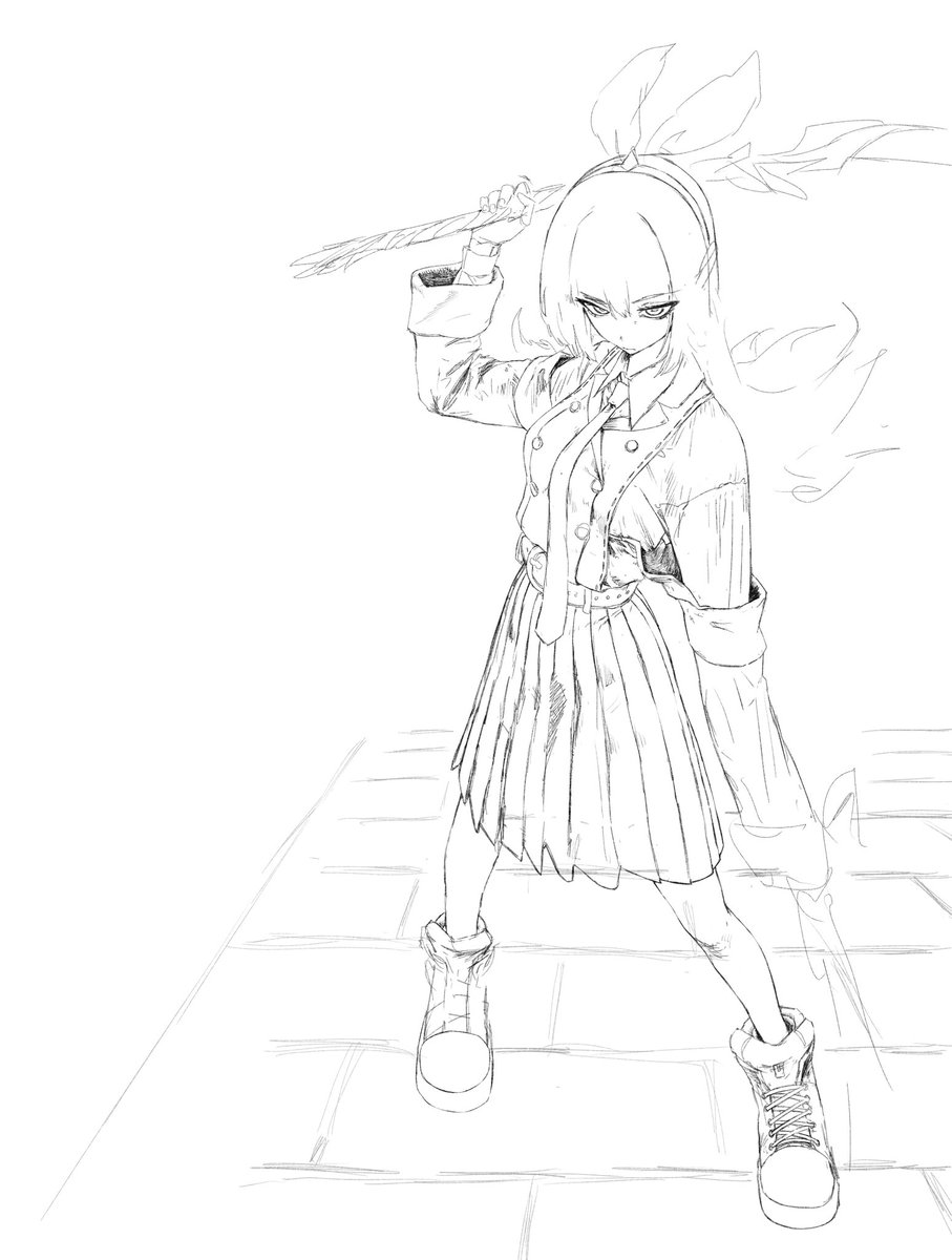 Msms1912718's tweet photo. 服のデザ��ン定まって無かった初期のoc https://t.co/EoFgiiTx1t