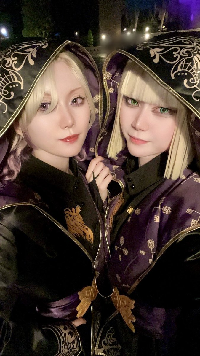 mimo___the's tweet photo. ── 式典服は夜に似合う色よね。深みがあって、神秘的で、嫌いじゃないわ ──

#Dハロ仮装2026
#Dハロツイステ https://t.co/SHAiDhfL6a