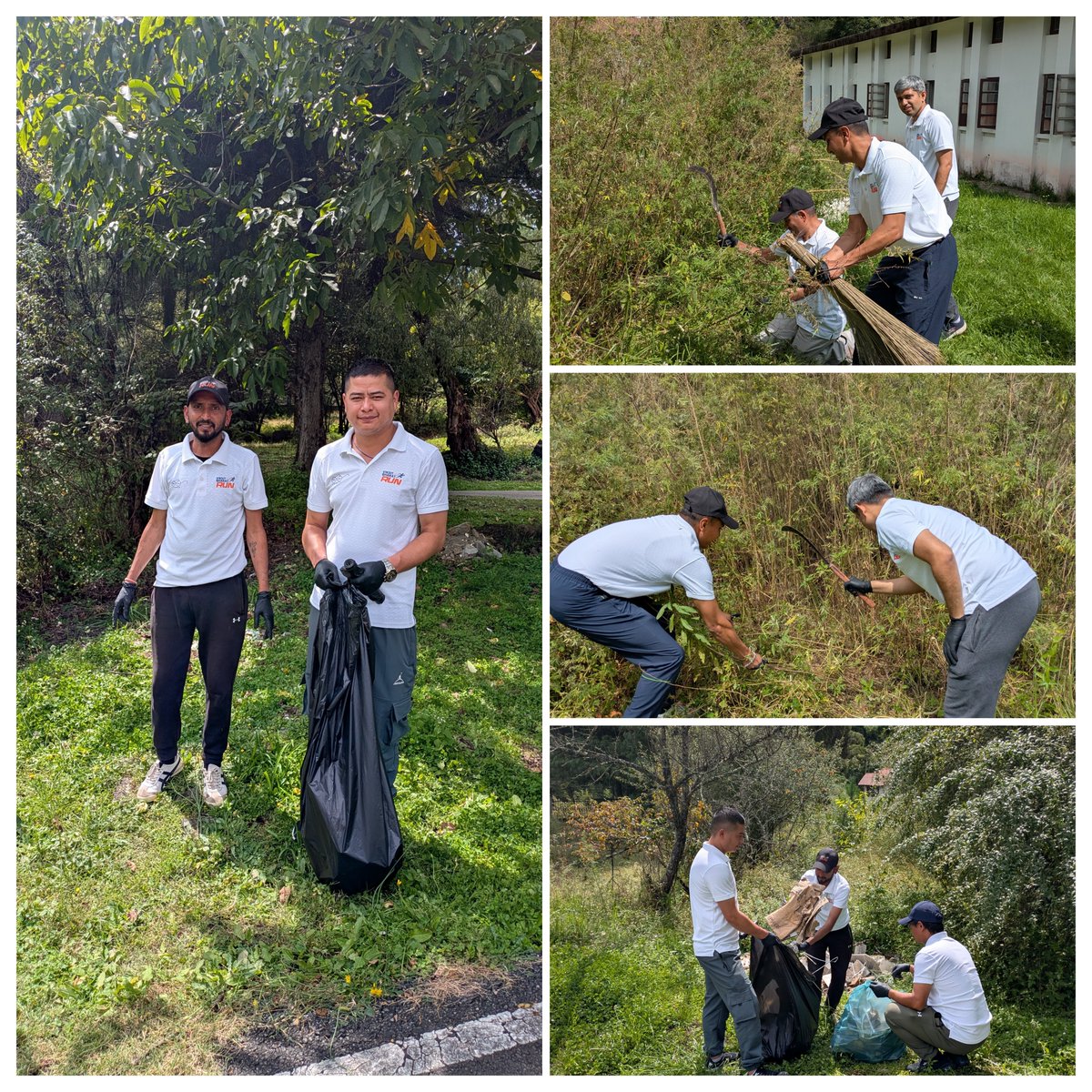 Indiainbhutan's tweet photo. Swacchata Hi Seva

As part of Seva Pakhwada (Service Fortnight) 2026, Embassy of India, Thimphu members carried out a cleanliness drive across the India House Estate complex.

#sevapakhwada #swacchatahiseva 

@MEAIndia @IndianDiplomacy @IndiainBhutanCG @DDNewslive @PBSHABD @airnewsalerts