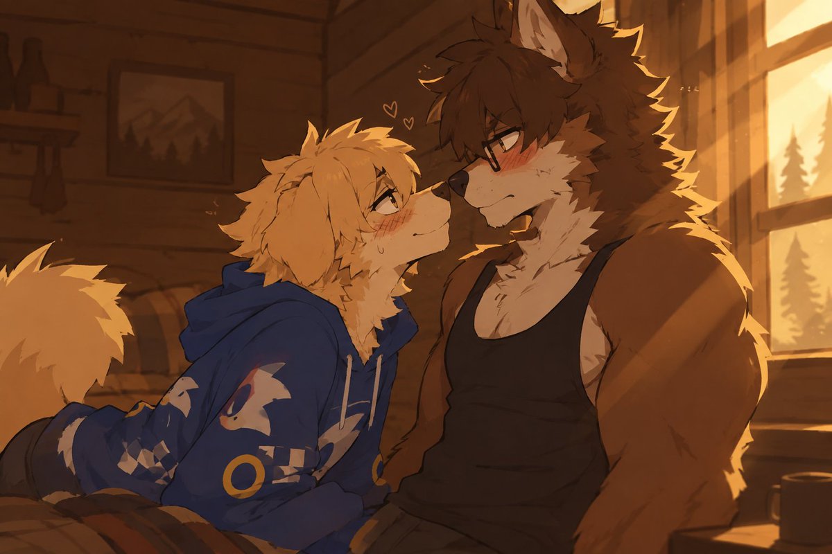 GoldinCanine's tweet photo. Last post before I go into my well deserved slumber 💤 
@rizzen_wolf https://t.co/QSZnTfHjYO