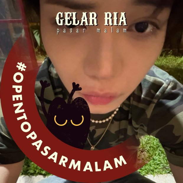 atmaKOY's tweet photo. @JAGATARWAH Halo! Aku @atmaKOY udah siap buat datang ke Gelar Ria Pasar Malam nih! Dah cakep khandd?! 😎 https://t.co/Z9SJUB7cp0
