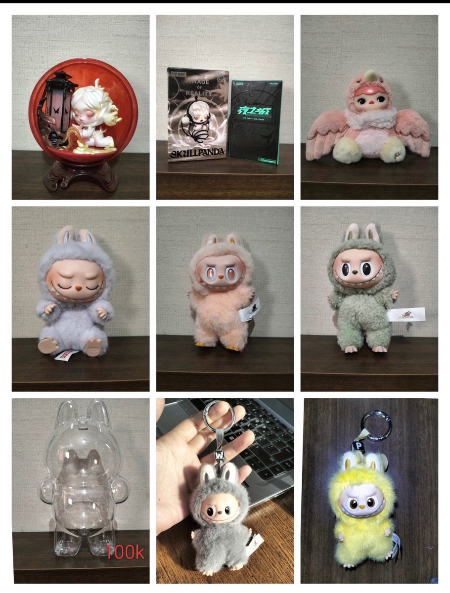 draftanakunpad5's tweet photo. preloved popmart sealed dan unsealed. ada labubu, skullpanda, pocky forest 🙇🏻‍♂️🫶🏻 dau! https://t.co/TZyA1sMQUn