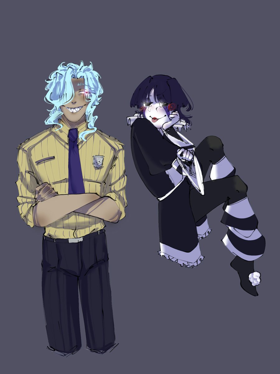 whiikky's tweet photo. Genshin x Fnaf 
#genshinimpact #scaramouche #dottore https://t.co/bkfHlL1fhW