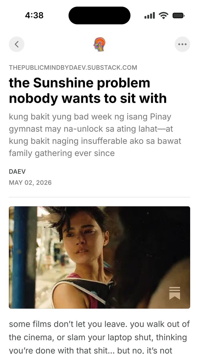 ndeuintly's tweet photo. live laugh filipino cinema and filipino substack community https://t.co/xfgGorJeLc