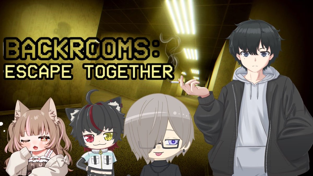 kuronk__28's tweet photo. 配信▽
21:30~
【Backrooms Escapetogether】変なとこに来たみたいだ...【くろん視点】

待機所▽
https://t.co/EDz90psMeh

メンバー(敬称略)▽
・真麻 
・P4SUC4L
・狐桜 いのり https://t.co/kw01g9kV79