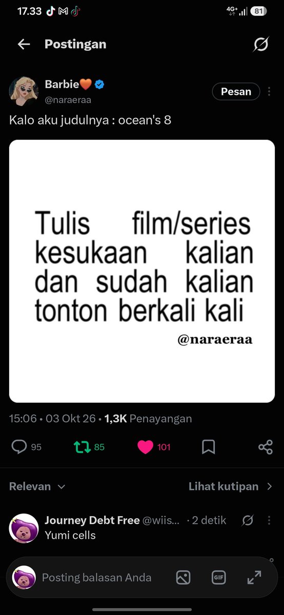 wiishy01's tweet photo. @naraeraa done kak wish me luck buat beli mie ayam https://t.co/NOn6XBjgn4