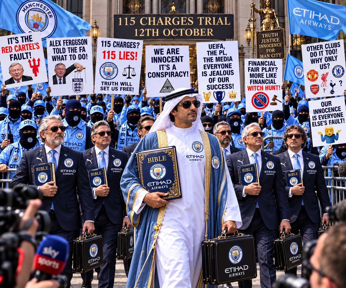 timosman2's tweet photo. Man City are going to try the far right and Danny Tommo approach for their appeal. What do you think will it work? 😂🤣😂 https://t.co/Dn2Zb6GxGS