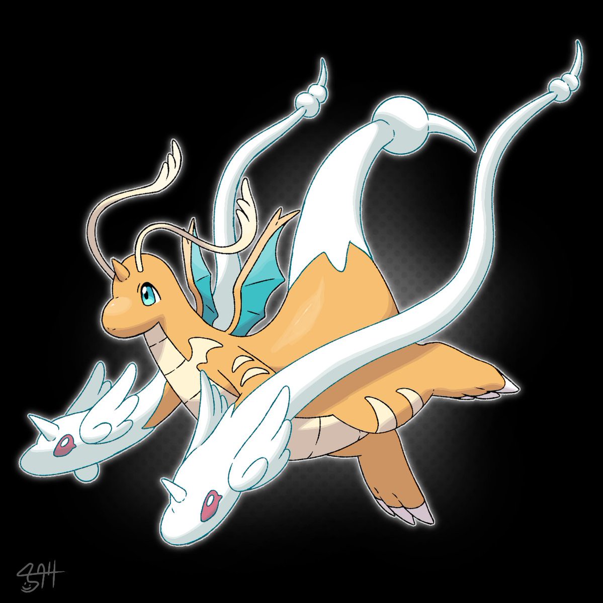 494_M_size's tweet photo. Dragonite x Eelektrossite 🐉⚡️
#stoneswap #fakemon #fakemonart https://t.co/nIRIVFC6Bw
