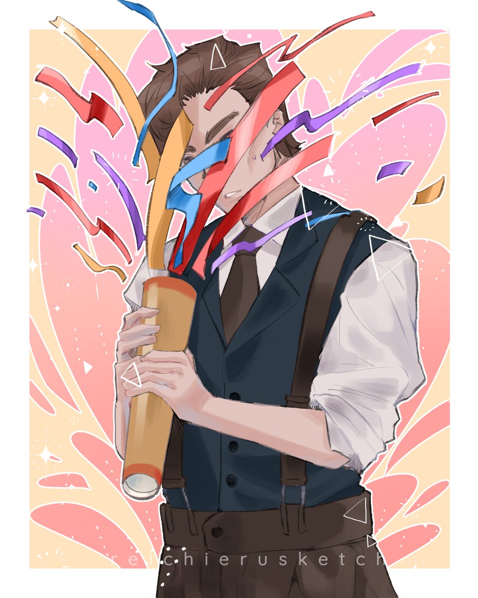 ReichieruSketch's tweet photo. Day 3 - Celebration...? 

#schpoodtober26 #schpood https://t.co/t4vP8aNoJ0