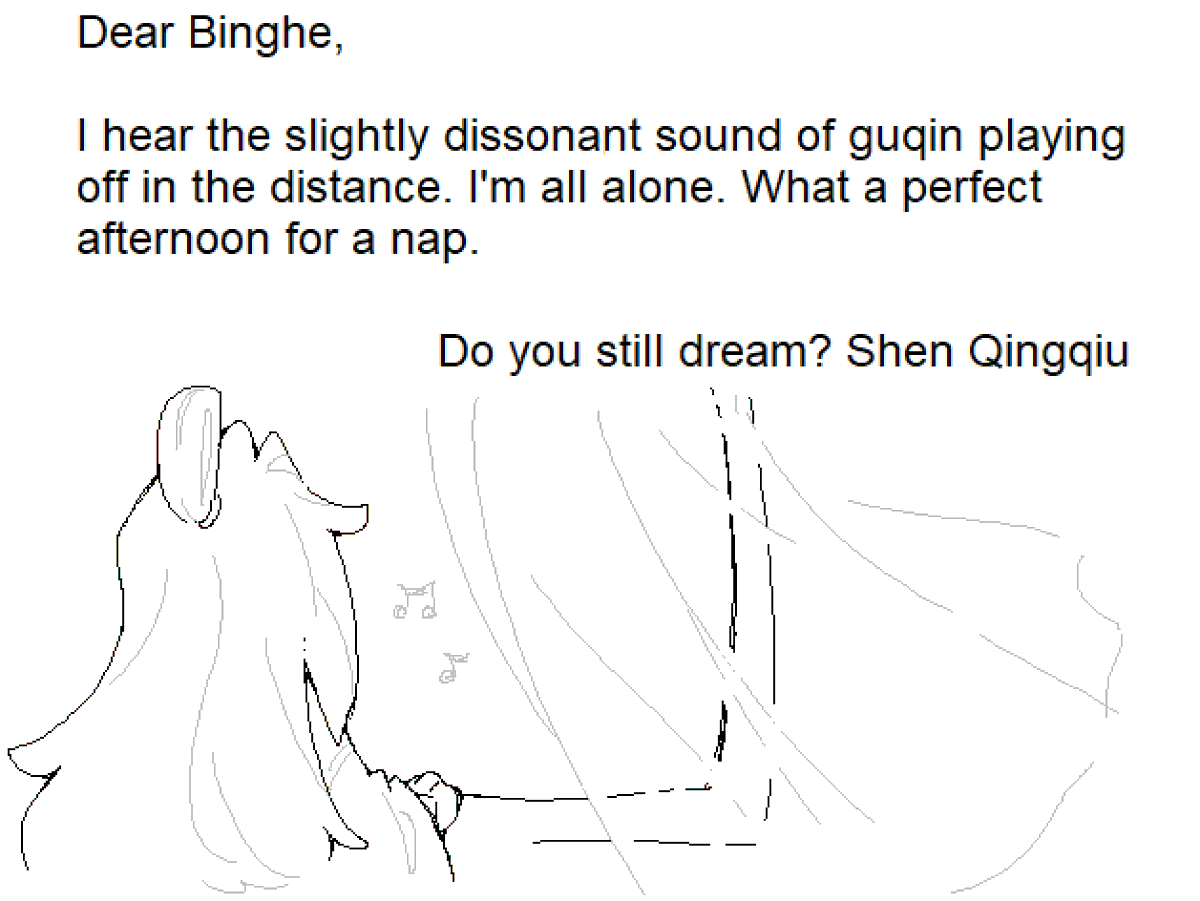 sometimesqingge's tweet photo. day 25 letters from shizun 3/? https://t.co/33m3GQp7o8