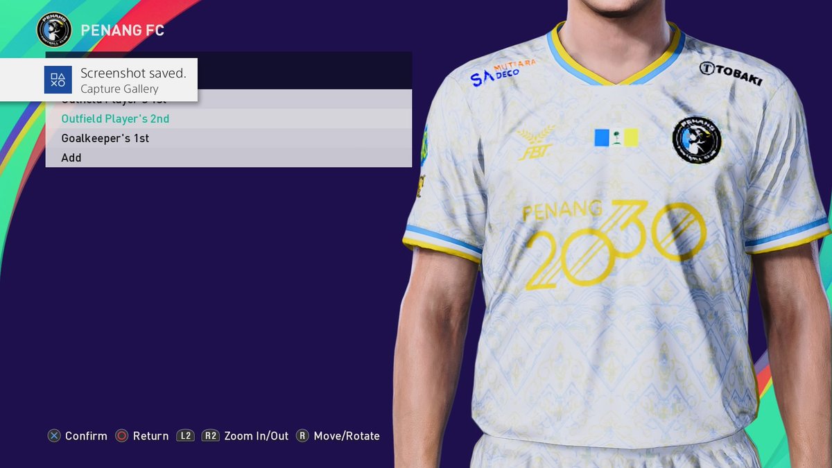 ShahrulRuzaini's tweet photo. PATCH LIGA MALAYSIA GENESIS
PES 21 SEASON 26/27 V1
By CL Esport Studio Official
- Patch PES21 S26/27 V1 PS4/PS5) by CL Esport Studio Official
WHAT NEXT ON NEW Update V1???
PENANG FC AWAY KIT 26/27
https://t.co/HhLQVd7BML
#penangfc #HariaPenangHaria #msl https://t.co/wQK26qQW3o