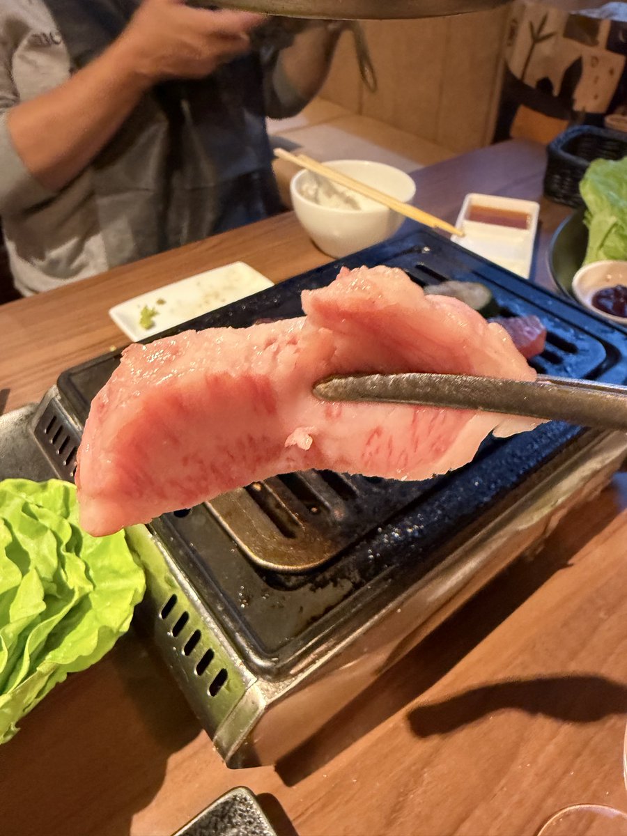 binarynova_09's tweet photo. またまた、誕生日祝ってもらい感謝🙏
脂の大量摂取により、胃もたれ限界
でも、最高に美味かったჱ̒˶ｰ̀֊ｰ́ ) https://t.co/s5oLT8YGz2