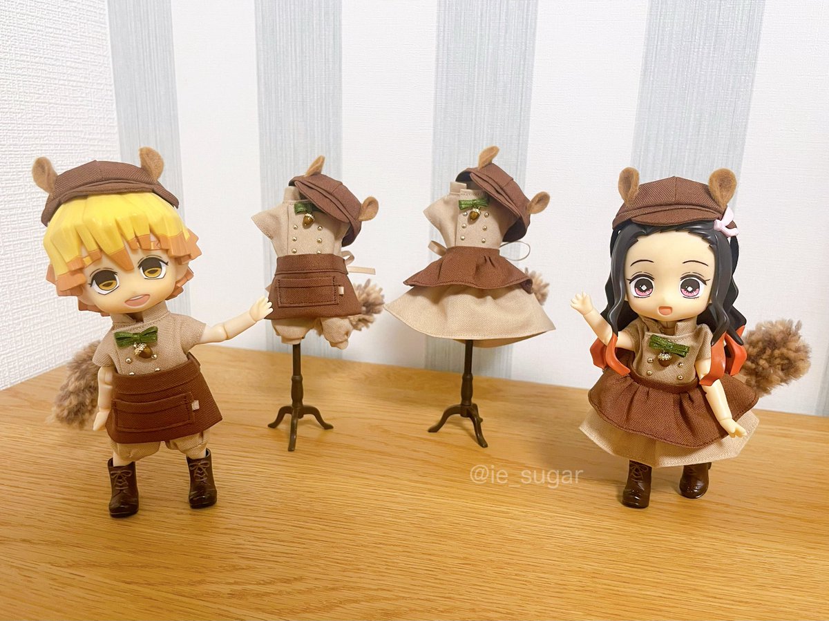 ie_sugar's tweet photo. 🌰リスさんのどんぐりカフェセット🐿

明日10月4日(日)20時～頒布します！
今回は受注とさせていただきます🍁
入金から2週間〜1ヶ月を目安に発送予定です。

明日にはプレビュー見れるようにします！
よろしくお願いいたします🍂⟡.·*. https://t.co/Y7MwYlcma9