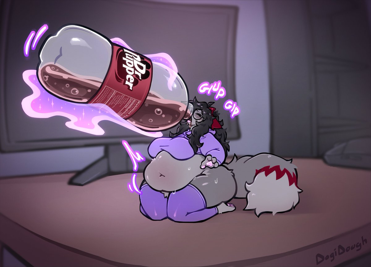 DogiDough's tweet photo. Desk pet drinks omega fatty soda!!
$ for anon https://t.co/UpkJylV1Om