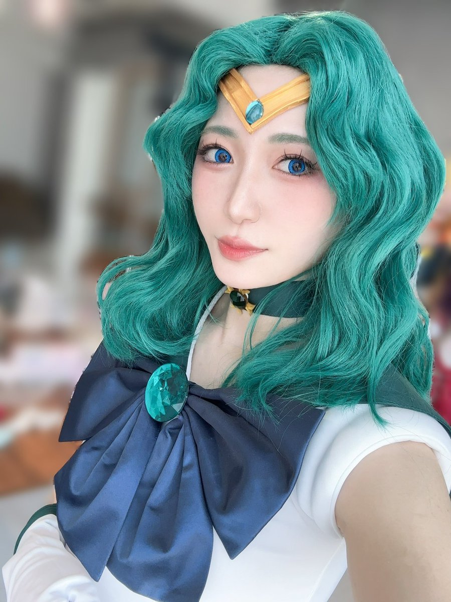 maari__0215's tweet photo. 念願の7人での合わせ💚
幸せな空間でした💚
#SailorMoon7_261003 https://t.co/eamEkquDIG