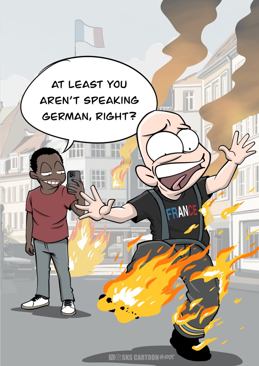 skscartoon's tweet photo. What did Europe get out of winning WW2? https://t.co/txpYvptMpB