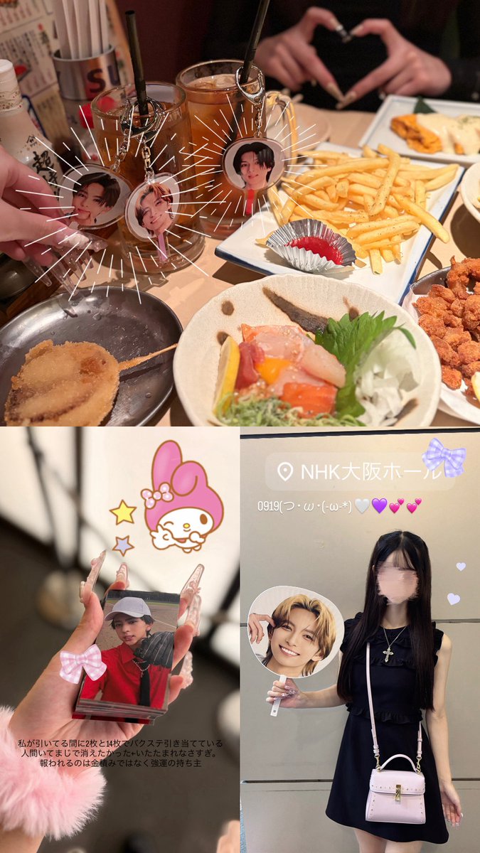 8GASENYACHU's tweet photo. #FRESHest 大阪♥(⊃)•  ̫ •(⊂)♥🤍💜︎💕︎.⋆♱ https://t.co/NrikNiP7MC