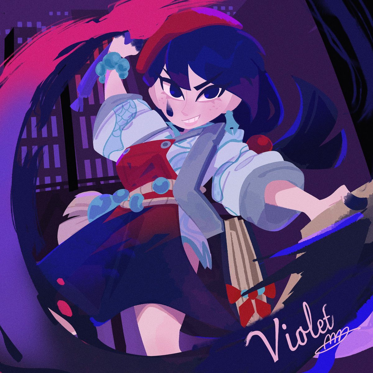 zettonamo888's tweet photo. DeadLock Violet https://t.co/V8FxFvJKzN