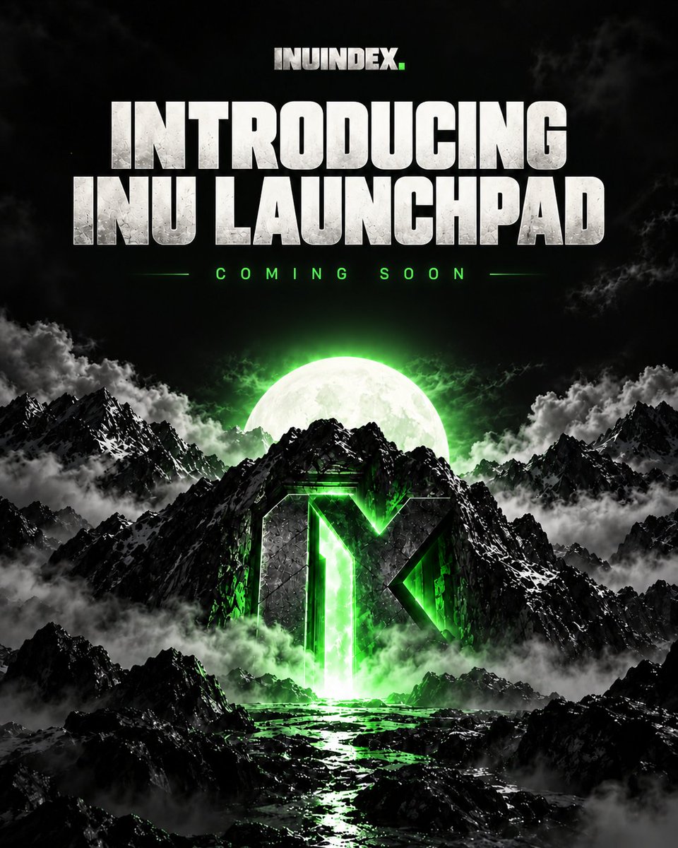 inu_index's tweet photo. Introducing the INU Launchpad — Coming soon.

$INUINDEX won’t just track the Inu economy. It’ll become part of how new INUS enter it. Launchpad revenue will continuously flow back into the INUINDEX system, while $INUINDEX holders keep earning rewards from the current Top 5 Inu tokens in the index.

So the loop is simple: 

- New INUs launch
- The ecosystem grows 
- Revenue flows back
- And $INUINDEX holders keep earning the pack.

Launch. Climb. Enter the index.

CA: FBtPrfHU7qZJjgtG5Ljj4gdxKxx4JiEKwAgHtM1py2eG

https://t.co/nsz7u2uWh5