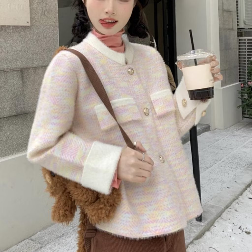 itsmenurulll's tweet photo. Buat yang suka outfit simple tapi tetap keliatan elegan, blazer rajut wol ini cocok banget ✨ Modelnya versatile, gampang dipaduin sama berbagai outfit 🦋 https://t.co/nCmU8N1XvN