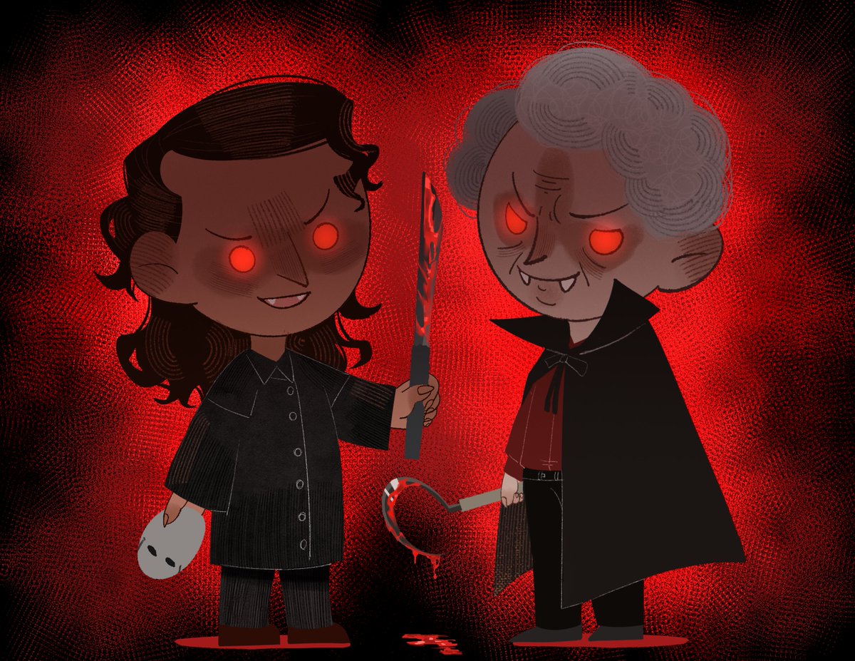 ItachiS6's tweet photo. Spooky couple
#devilsminion #iwtvfanart https://t.co/SPlIWQq2Ff